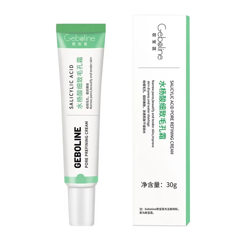 Crème de rétrécissement des pores à l'acide salicVAC, élimination rapide des grands pores, élimine les points noirs, resserre le visage, lisse la peau, produit de soin coréen