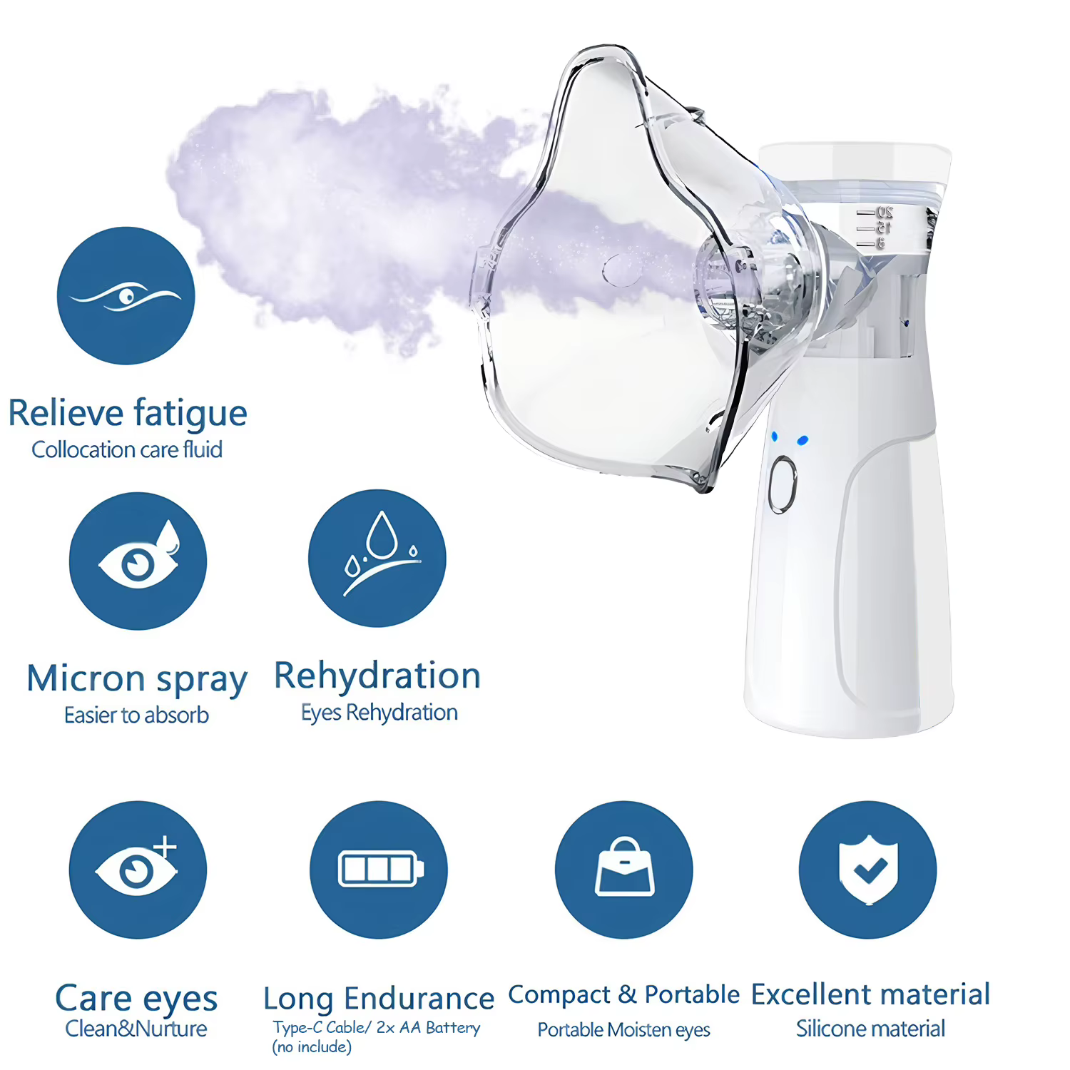 Mini vapeur faciale Nano monsieur pulvérisateur Facial USB nébuliseur humidificateur hydratant femmes beauté outil de soins de la peau