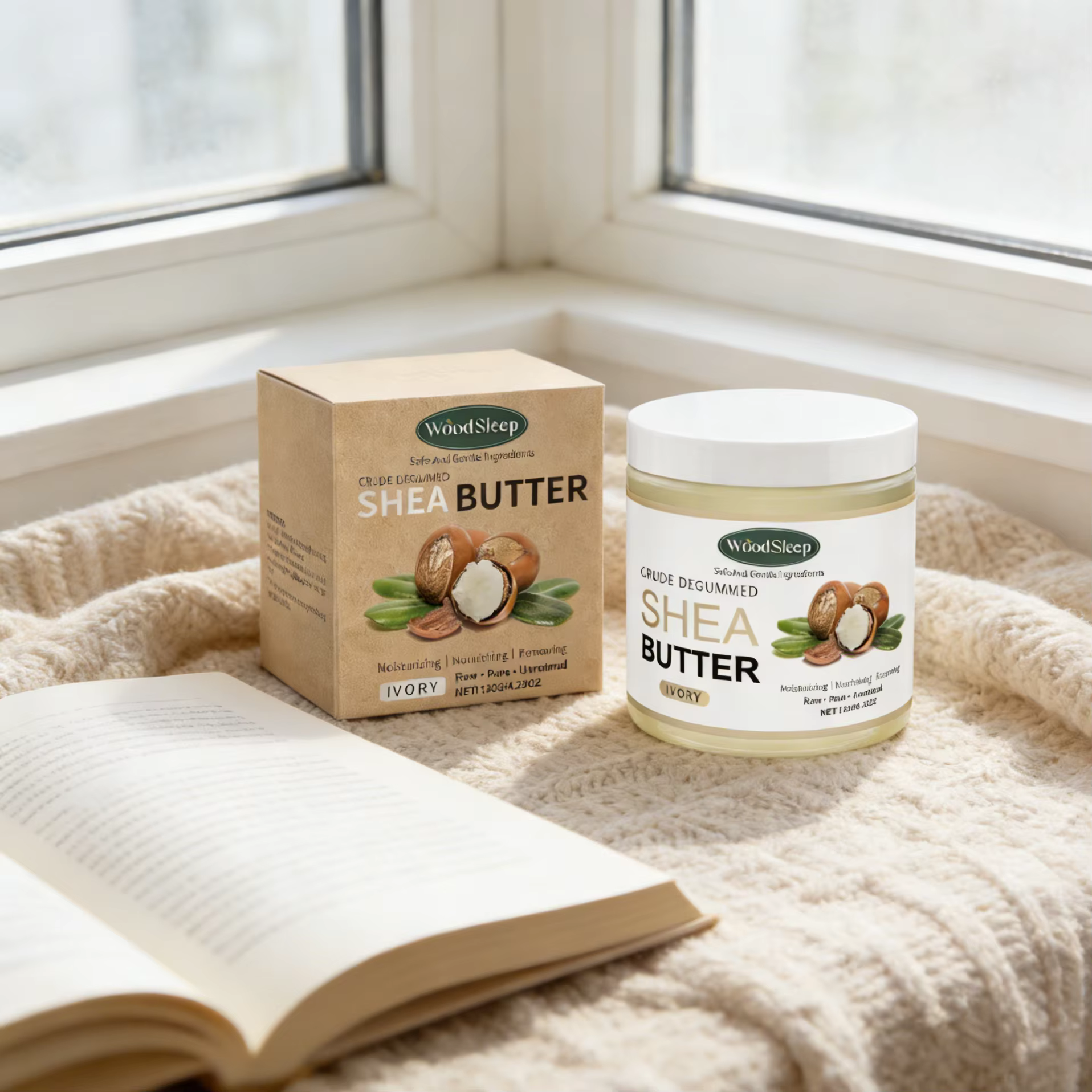 Crème au beurre de karité pur