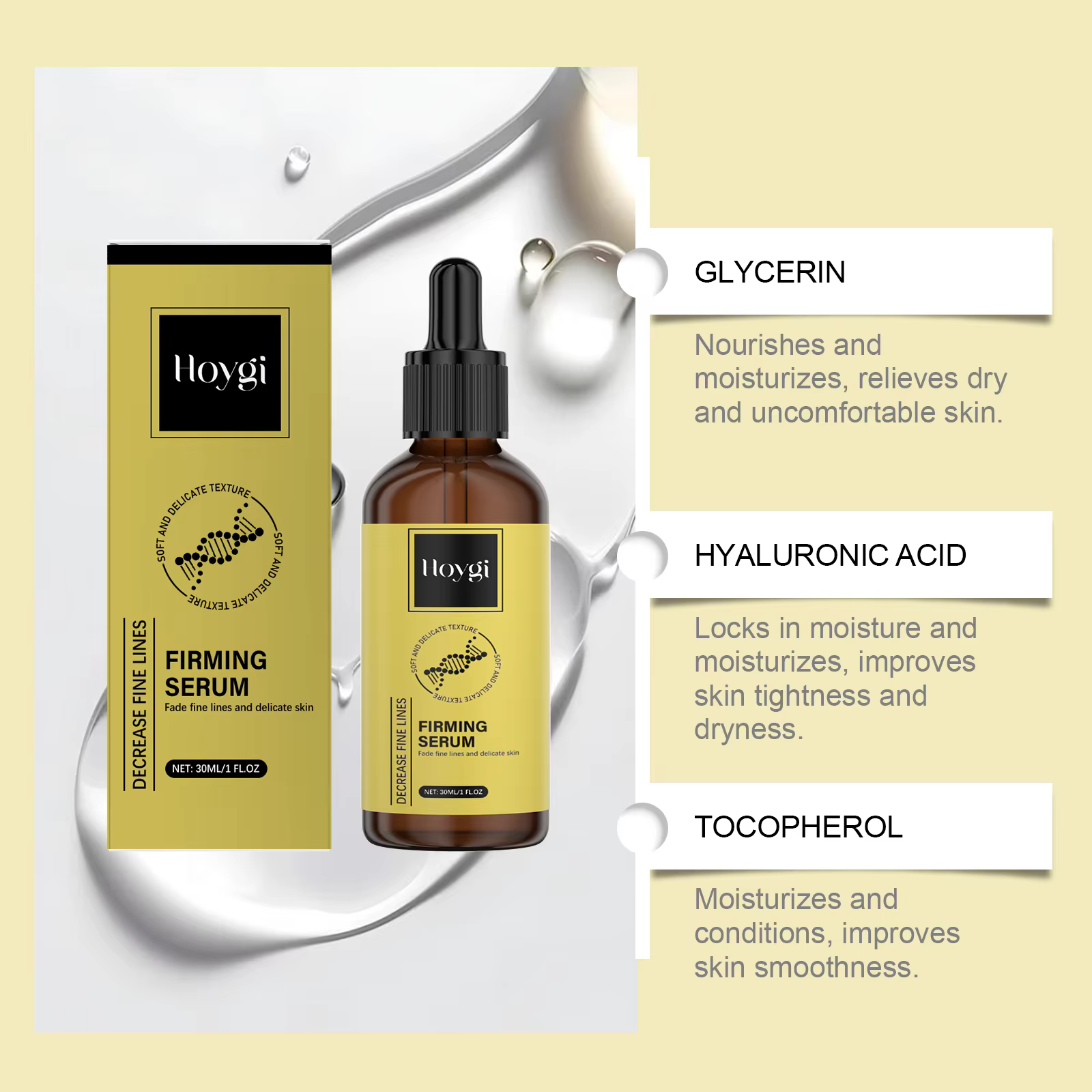 Hoygi – sérum raffermissant Anti-rides