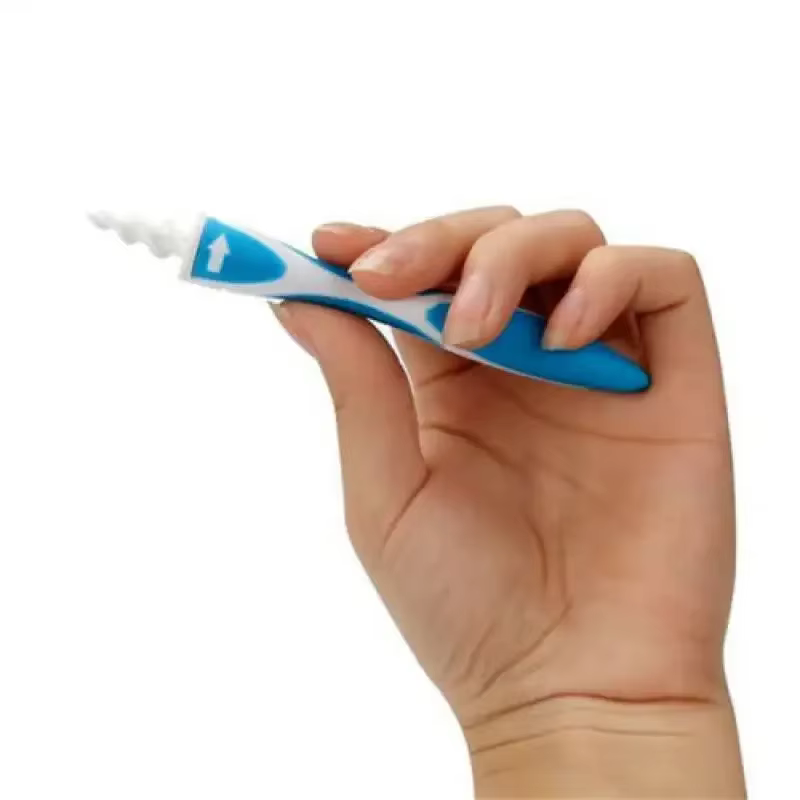 Nettoyeur d'oreille en spirale, ensemble de cuillères en Silicone avec 32 spirales en Silicone pour dissolvant de cire personnel, nettoyage de beauté, outils de soins de santé
