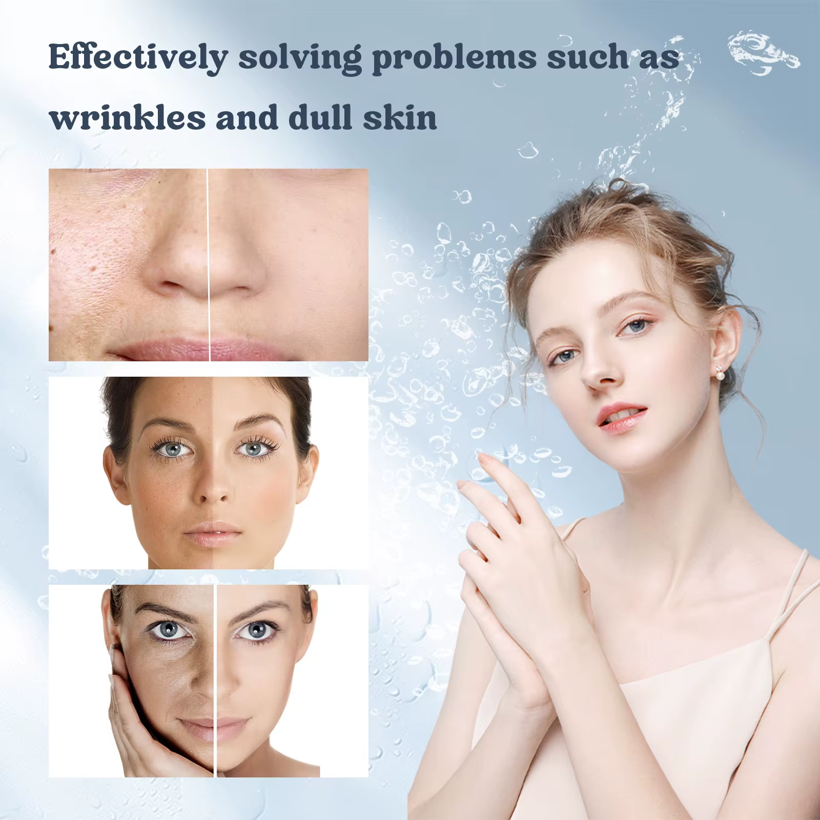 Masque facial au collagène Bio