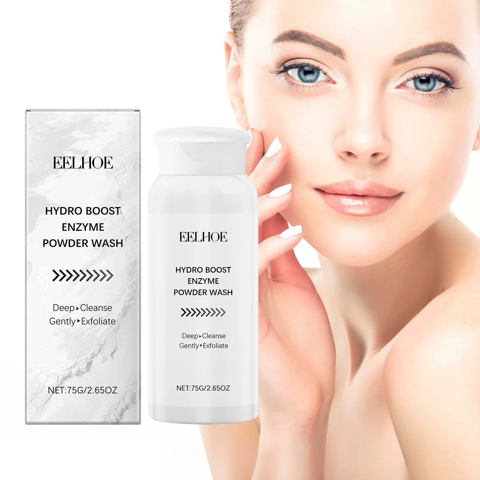 Poudre pour le visage enzymatique
