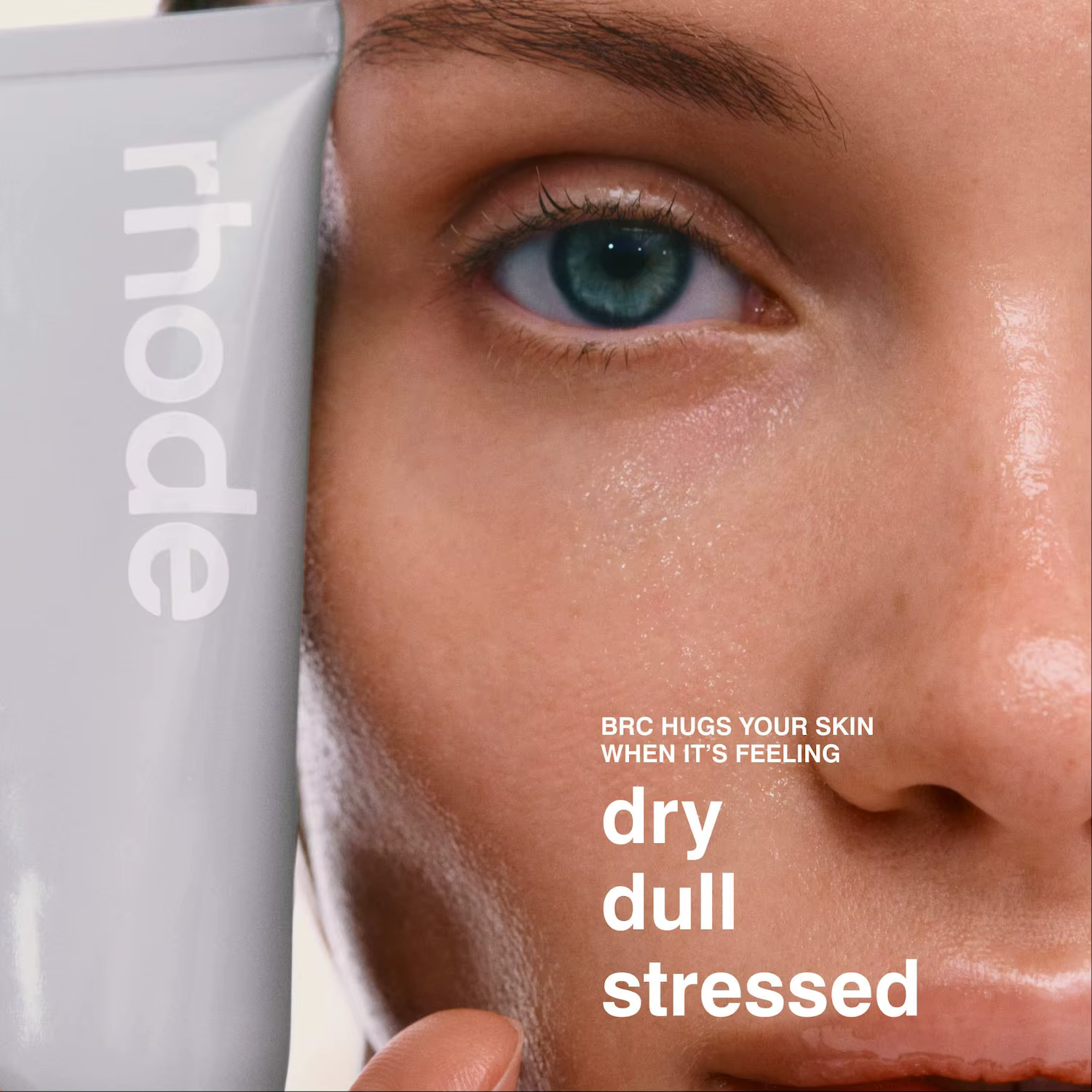 Crème réparatrice Rhode Barrier Restore, hydratant quotidien apaisant pour peaux sensibles, crème réparatrice hydratante pour le visage, pour tous les types de peaux sèches