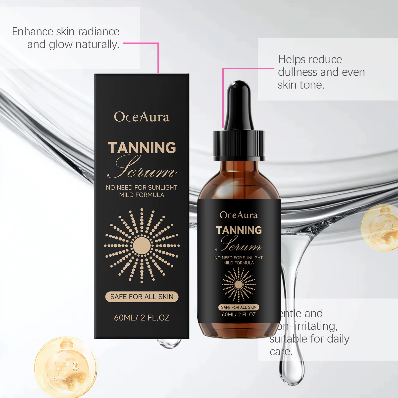 Gouttes autobronzantes