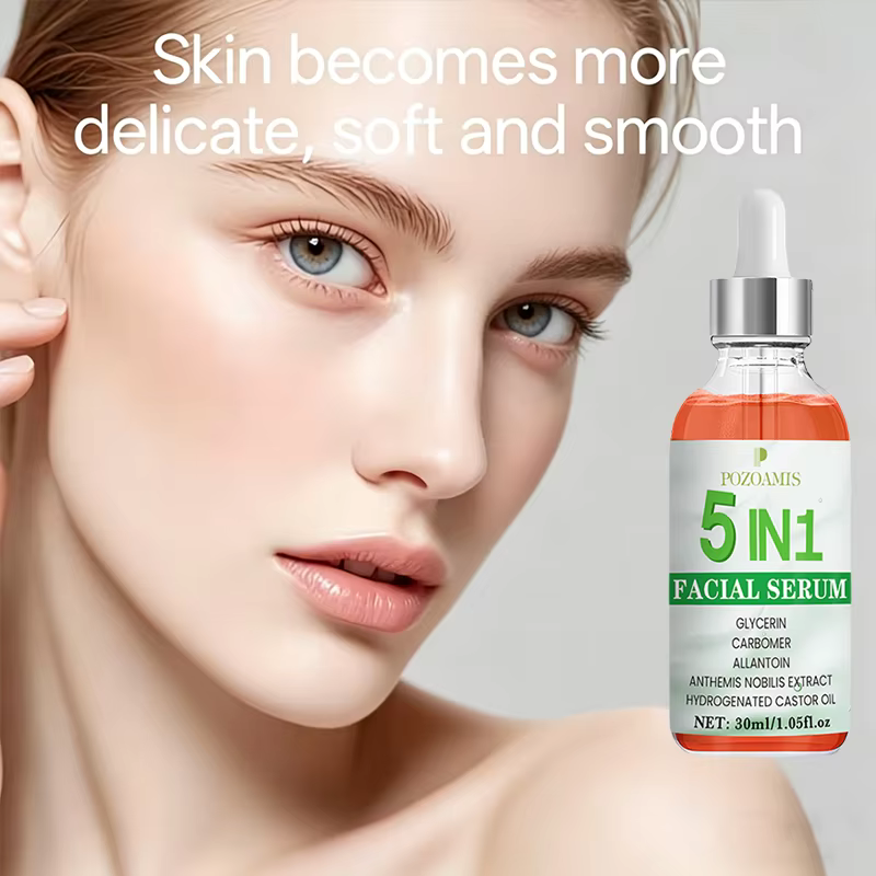 Sérum facial 5-en-1 hydratant et nourrissant
