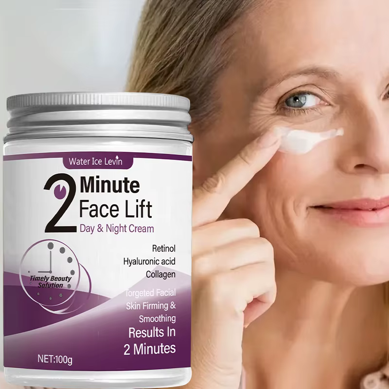 Crème de jour et de nuit pour lifting du visage de 2 minutes avec rétinol