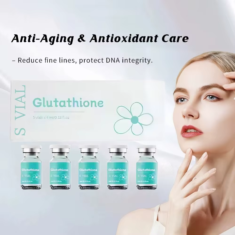 Ampoule d'essence de glutathion 4 ml × 5 - Sérum facial hydratant en profondeur pour éclaircir et raffermir