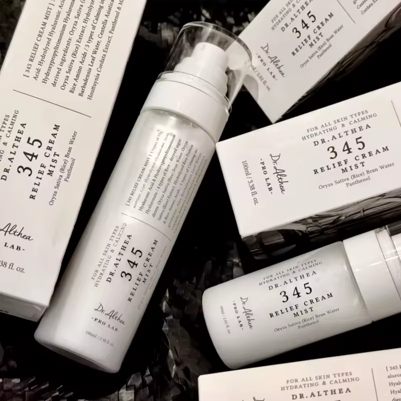 Crème en Brume Apaisante Dr.Althea 345 Originale 147, Crème Antioxydante Éclaircissante, Hydratante et Réparatrice Intensive, Brume d'Essence Originale