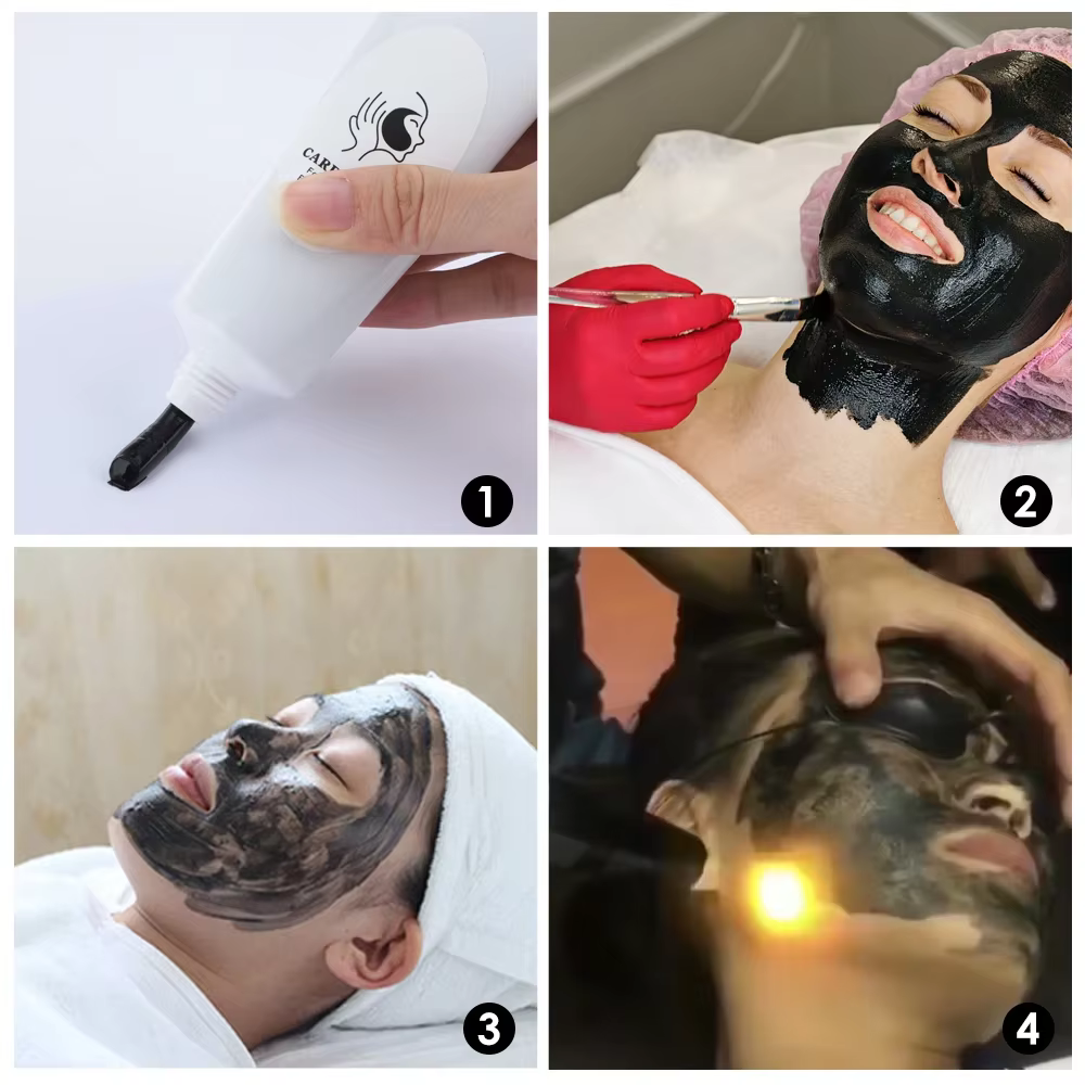 Gel Peeling au charbon 80ML pour la régénération de la peau