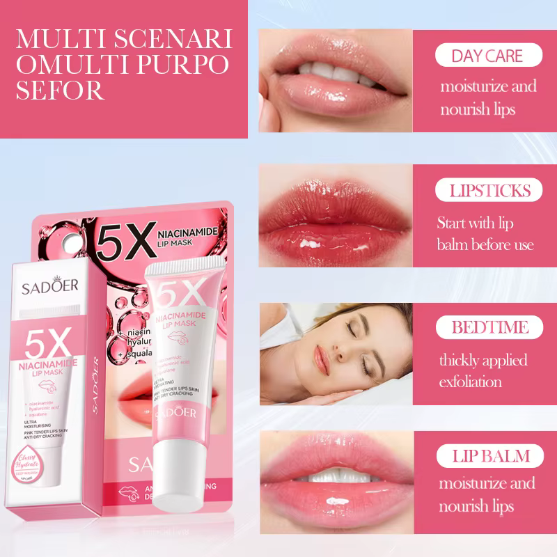 Masque hydratant pour les lèvres SADOER
