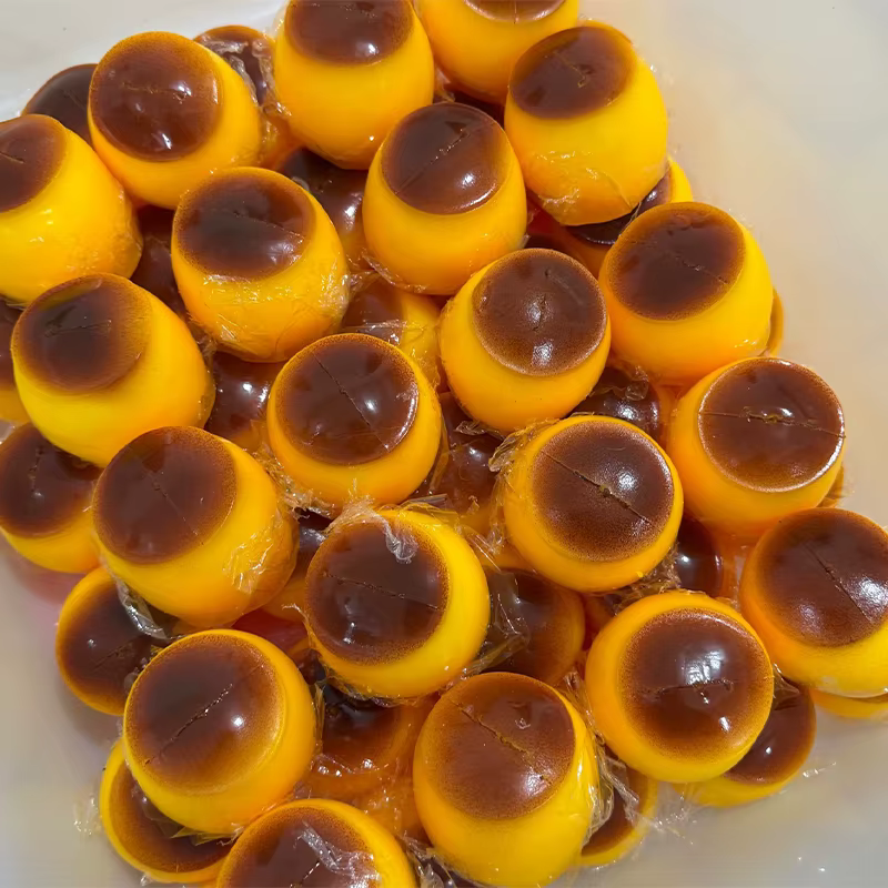 Balle anti-stress mignonne et douce en forme de pudding au caramel, faite maison, DIY, jouet à presser, jouet pour soulager le stress et la tension, décoration intérieure