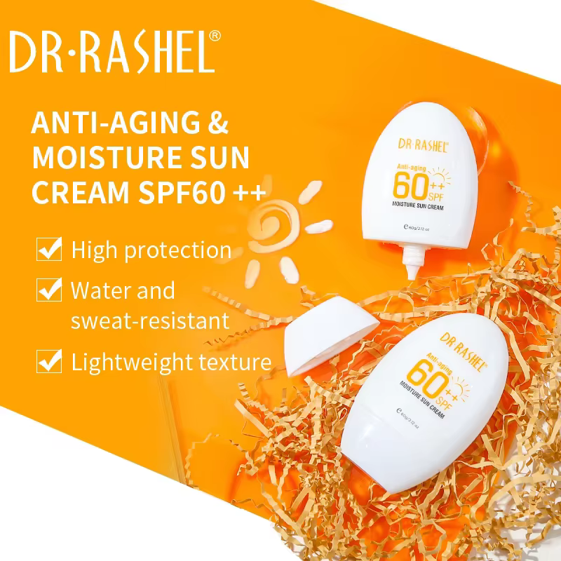 DR RASHEL Crème solaire résistante à l'eau et à la transpiration