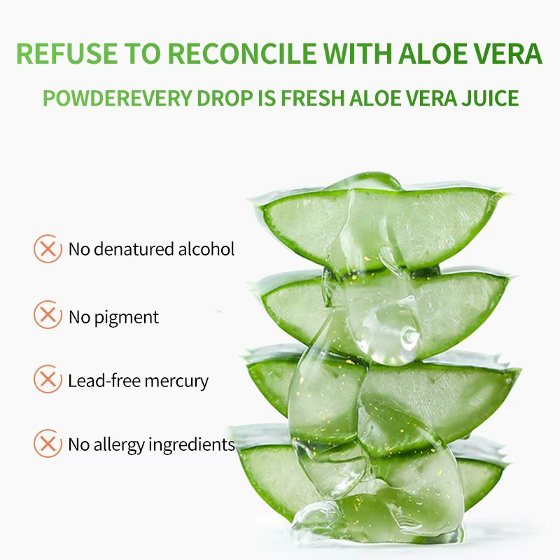 Gel d'aloe Vera 99%, hydratation en profondeur et hydratant pour le visage