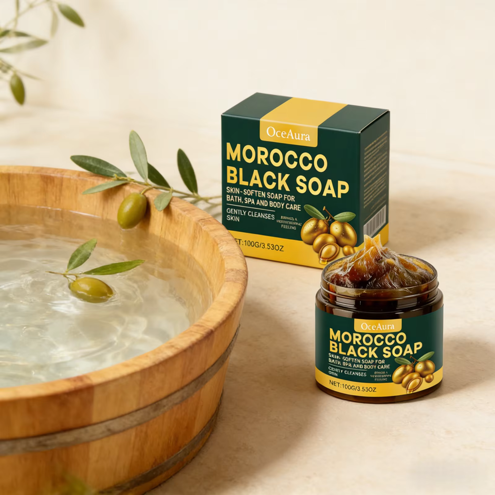 Savon noir du Maroc OceAura