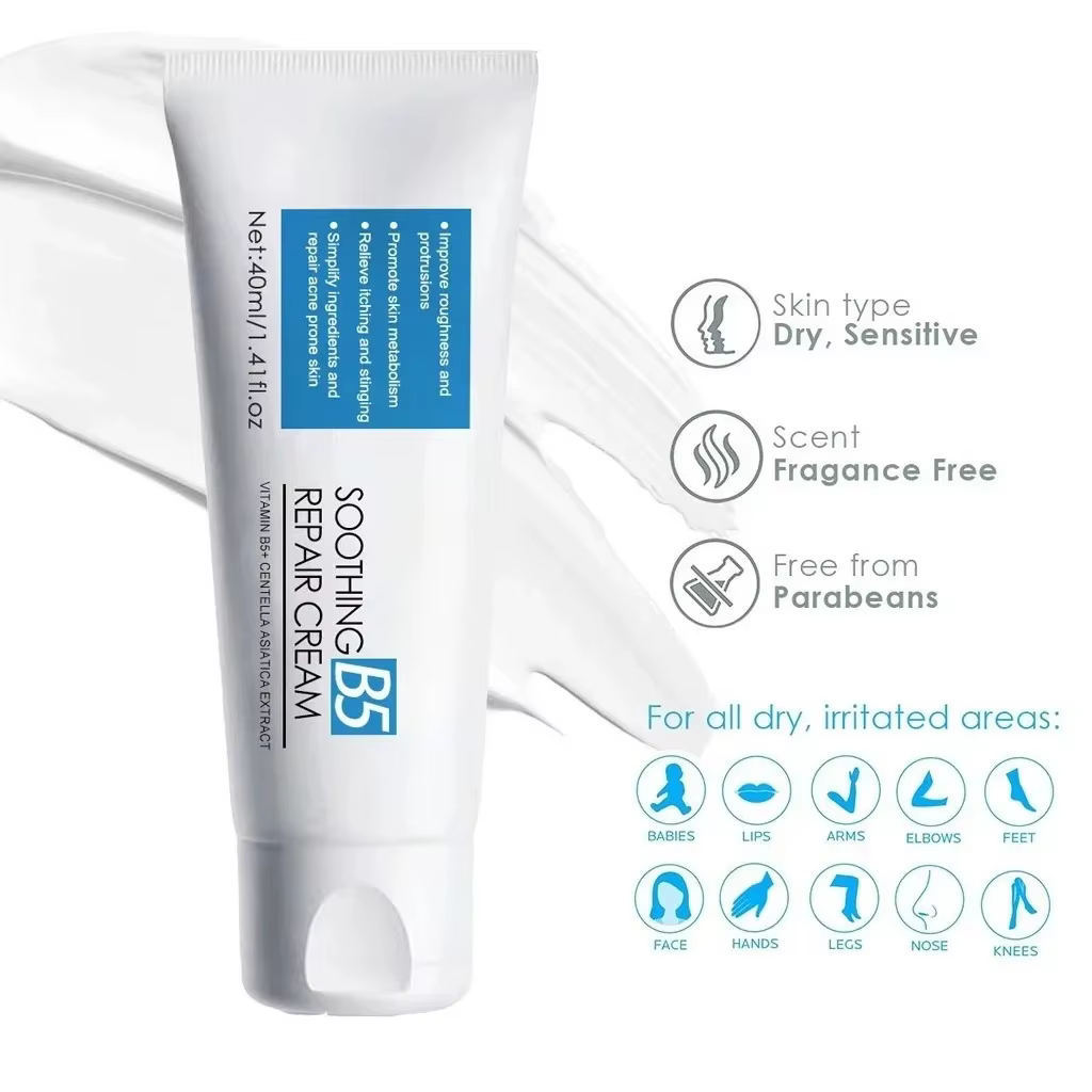 Crème hydratante Cicaplast B5 40 ml | Apaise et nourrit la peau | Support de barrière
