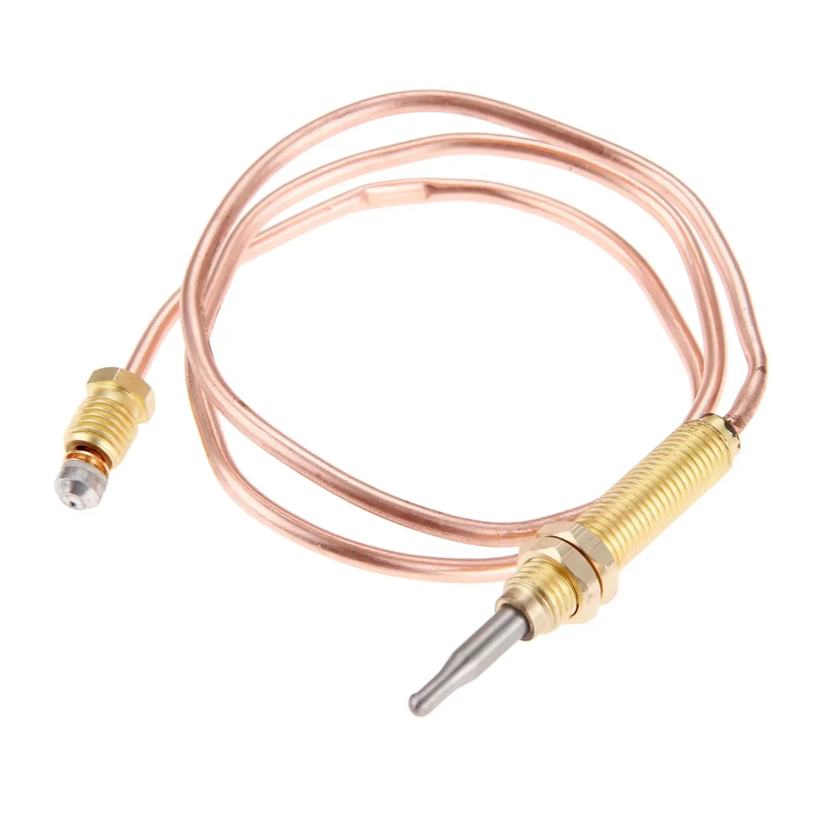 Thermocouple à gaz universel, filetage M8 x 1, 1 pièce, longueur 600mm, pour cheminée à gaz, poêle Grill, traiteur, chauffage de Patio