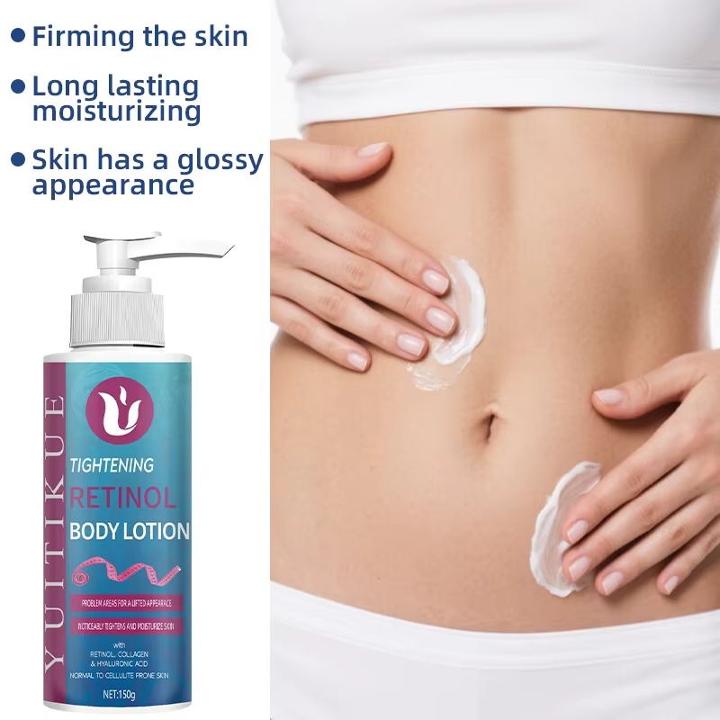 La Lotion pour le corps au rétinol améliore visiblement la fermeté et hydrate la peau