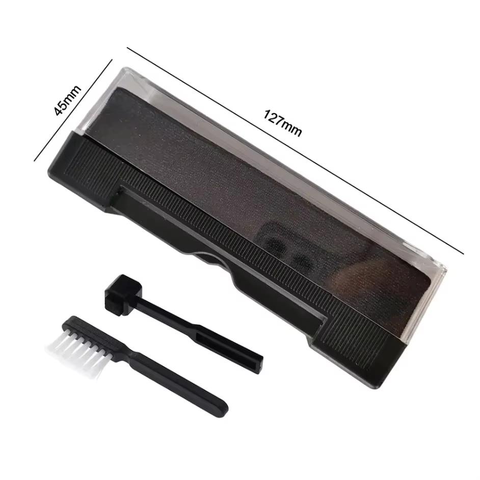 Kit de nettoyage de disques vinyles, brosse anti-poussière, antistatique pour tourne-disques LP