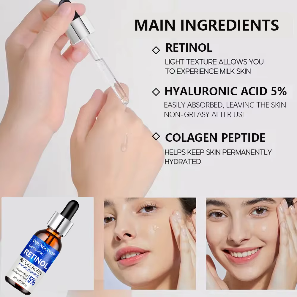 Sérum crème au rétinol pour une peau plus saine