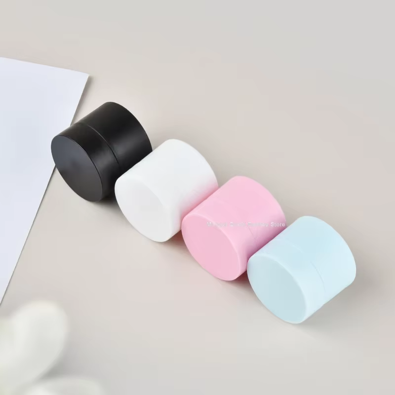 Pot de maquillage vide rond en plastique 5g/15g/20g/30g/50g