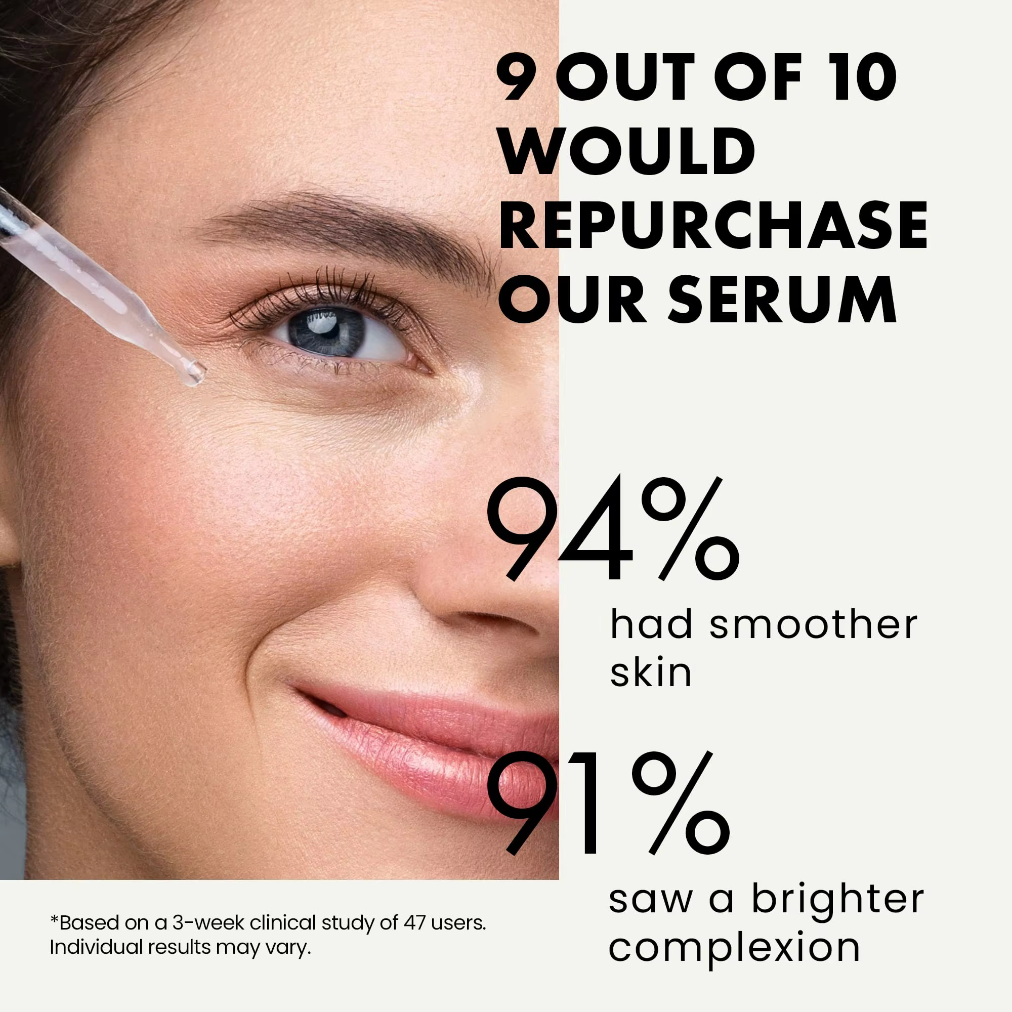Sérum de collagène hydratant pour le visage
