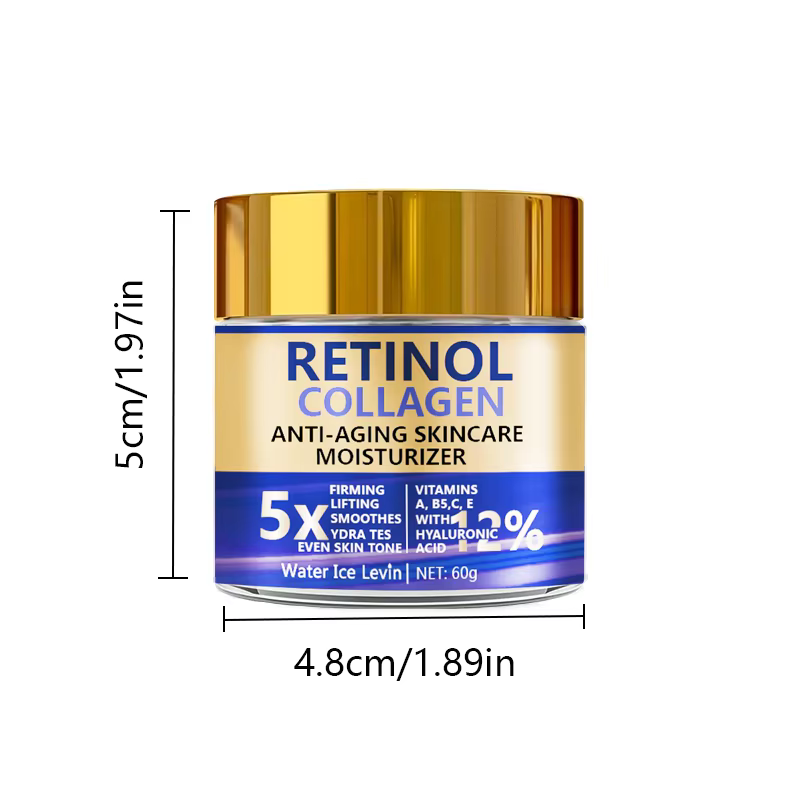 Crème Visage au Rétinol et Collagène 60g