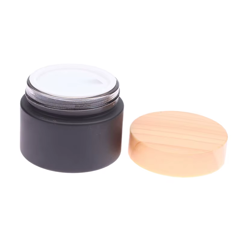AfricJars-Pot à crème en verre dépoli