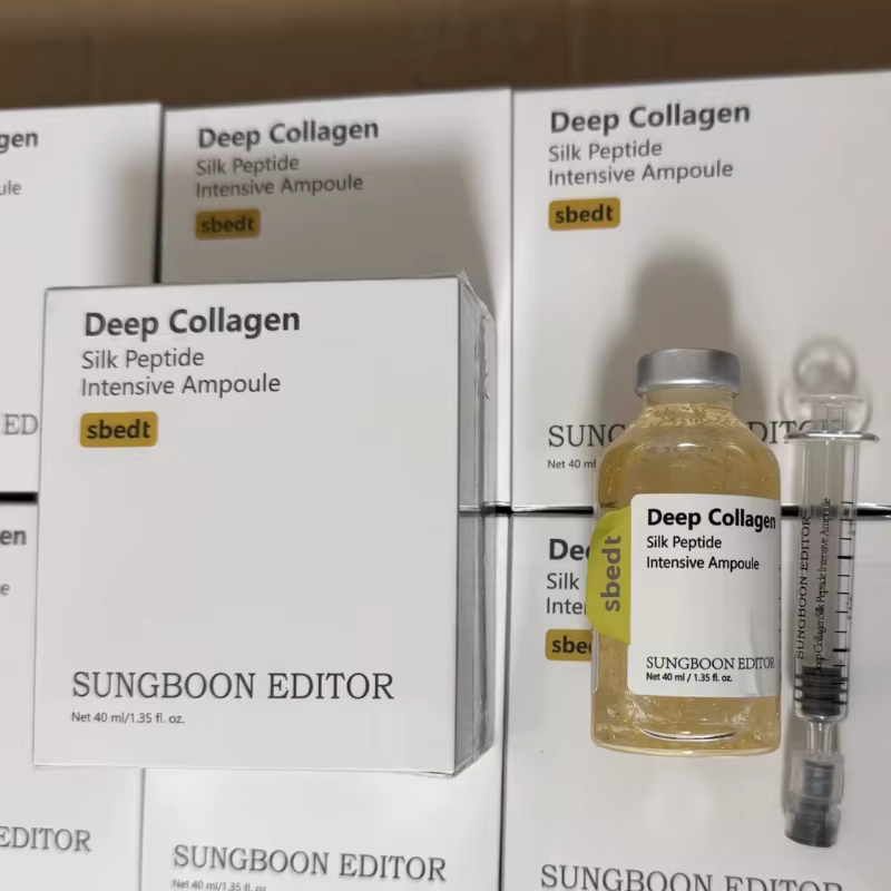 Sérum Ampoule au Collagène de Soie et Peptides
