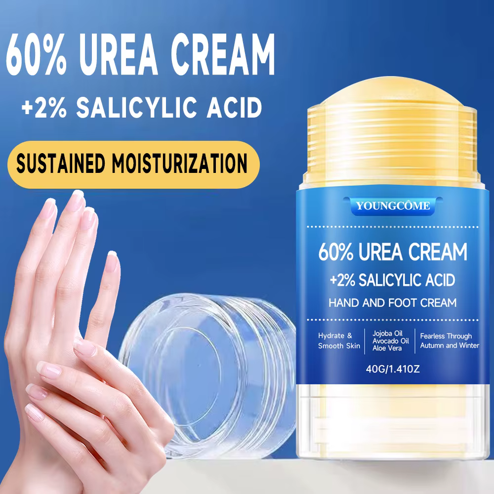 Crème à l'urée pour les pieds et les mains