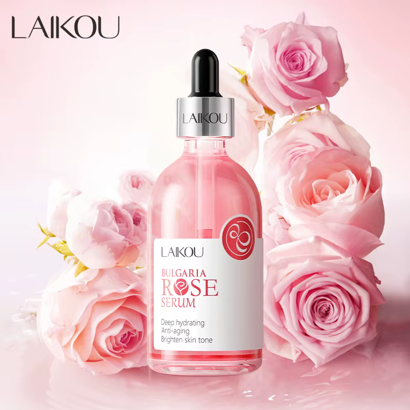 100ml LAIKOU Sakura sérum pour le visage vitamine C Essence hydratant raffermissant éclaircissant