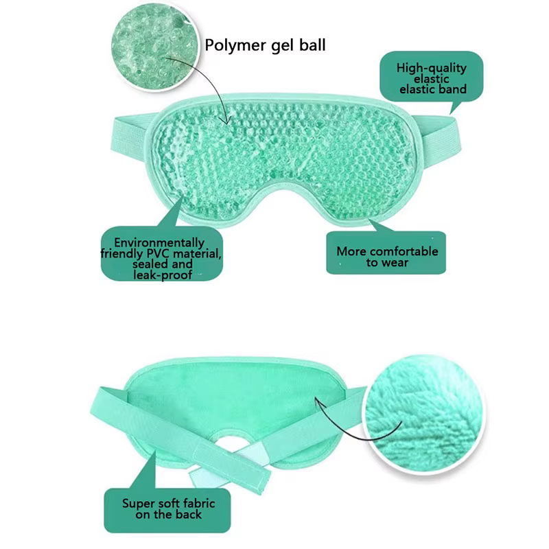 Masque Gel Apaisant pour les Yeux – Compresse Chaude ou Froide – Soulagement