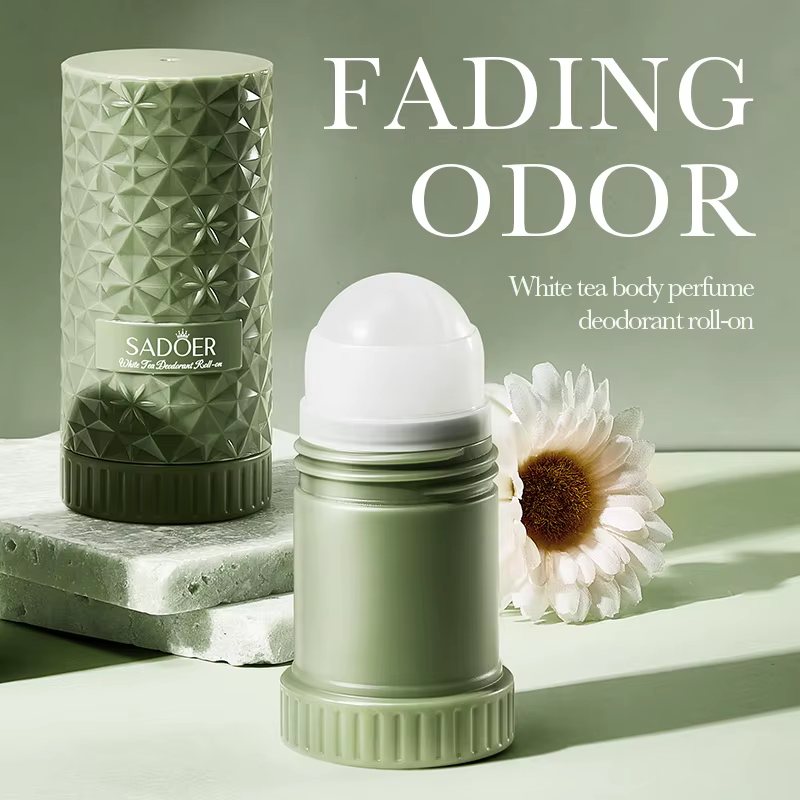 SADOER parfumé Anti odeur crème pour le corps rouleau-On perles Anti-transpiration inodore parfum aisselles cou déodorant soins de la peau