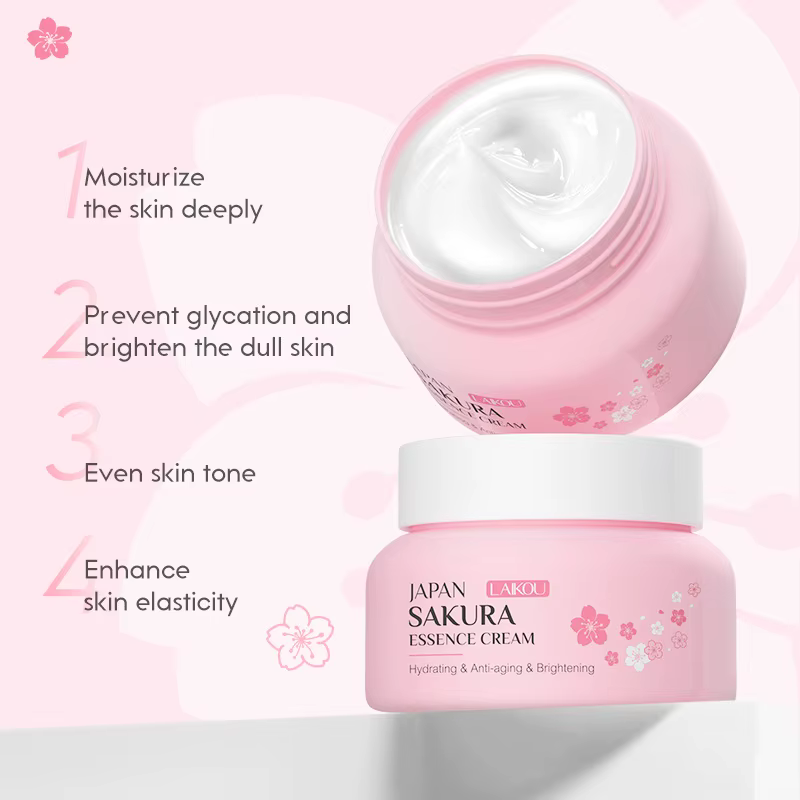 LAIKOU japon Sakura Essence crème pour le visage rides fleur de cerisier