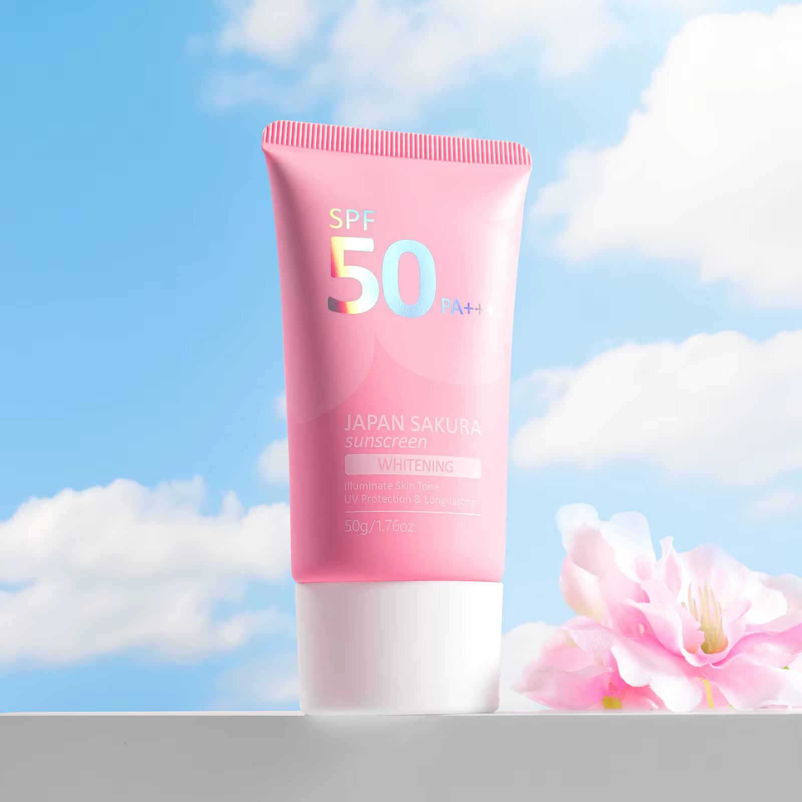 LAIKOU japon Sakura visage crème solaire radiante UV rayons Protection SPF50 PA +++