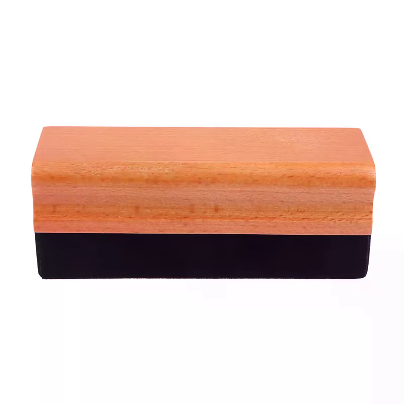 Brosse de nettoyage antistatique pour disques vinyles, brosse anti-poussière en velours pour phonographe, tourne-disque, nettoyeur de disques vinyles LP