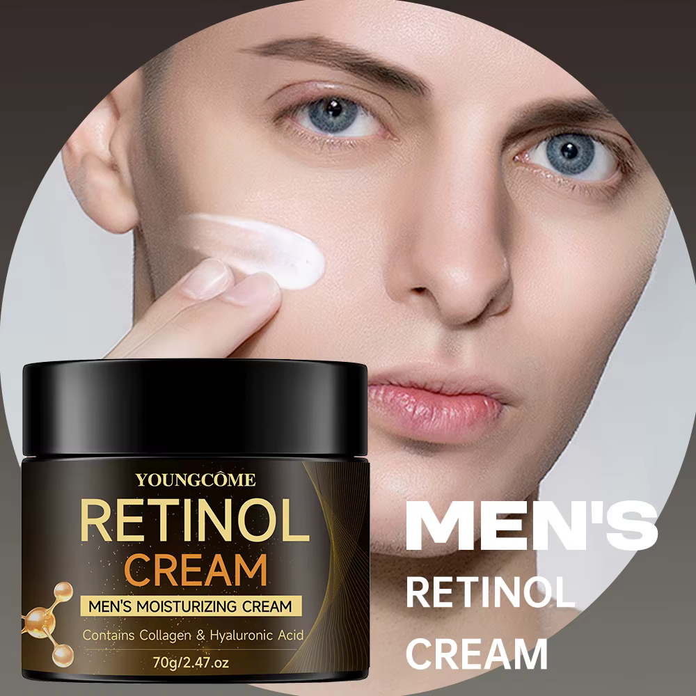 Crème hydratante au rétinol pour hommes – crème visage Anti-âge