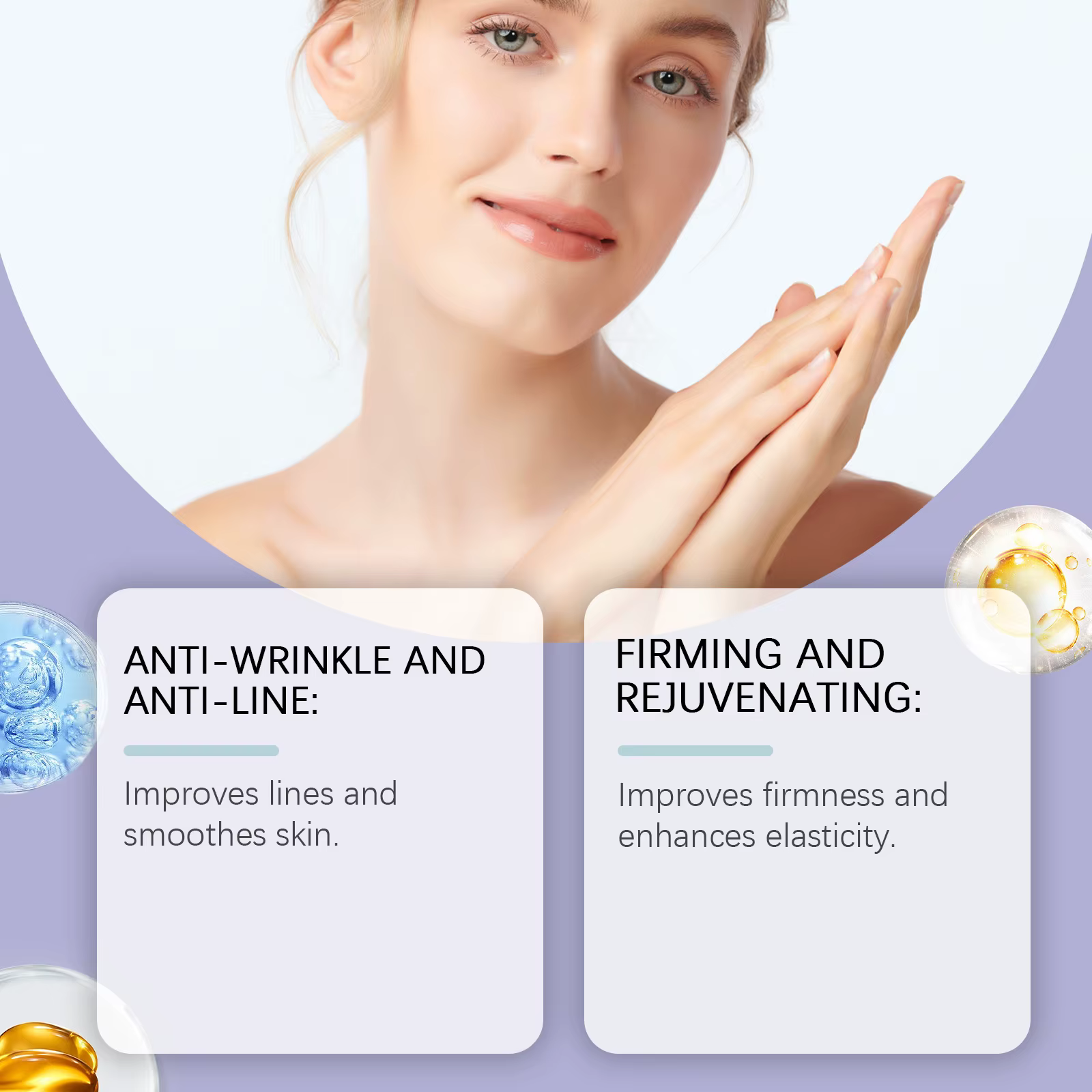 Crème raffermissante au rétinol
