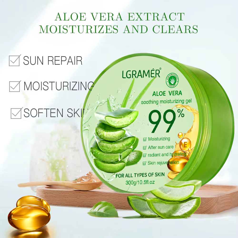 Gel hydratant à l'aloe Vera