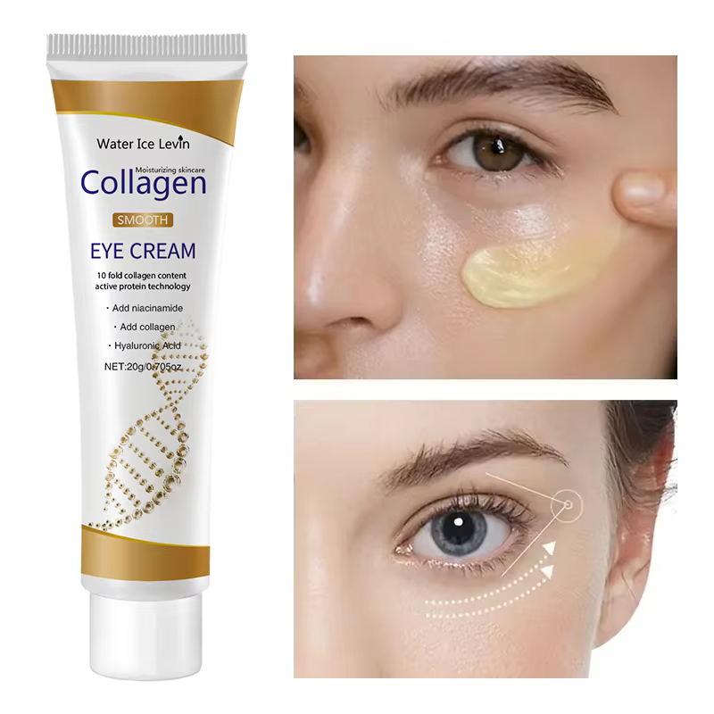 Crème pour les yeux au collagène avec Niacinamide et acide hyaluronique