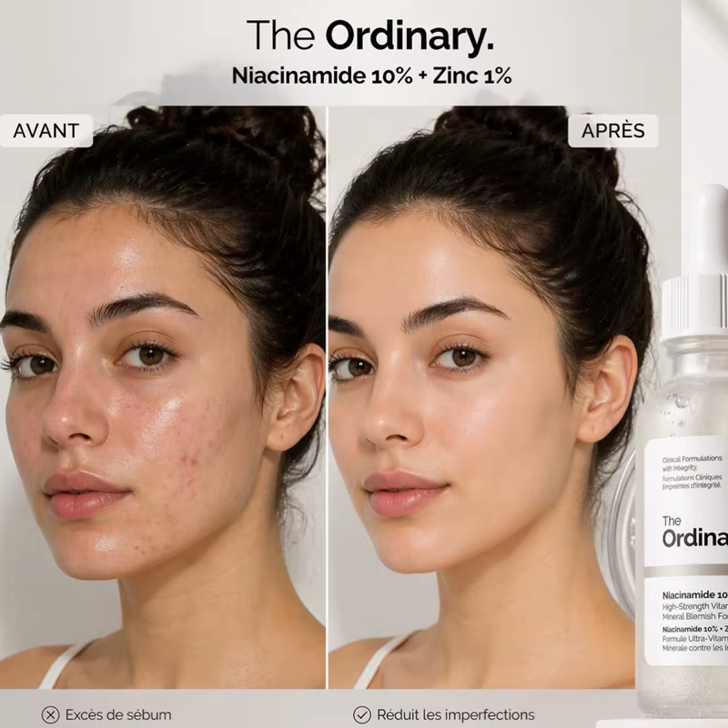 Sérum The Ordinary Niacinamide 10% + Zinc 1% 30ml