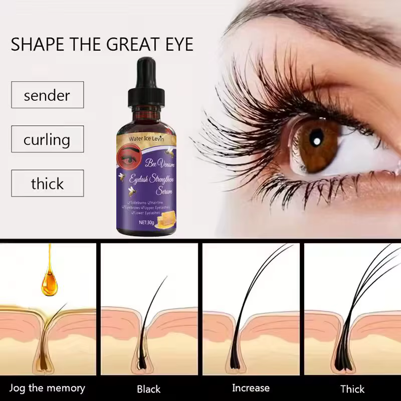 Sérum de renforcement des cils au venin d'abeille