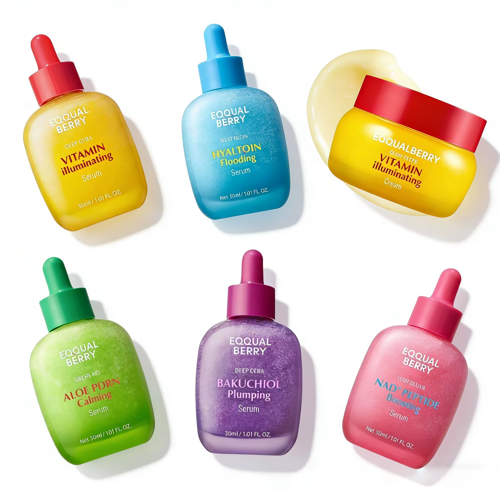 Sérum visage repulpant à la Bakuchiol EQQUALBERRY coréen