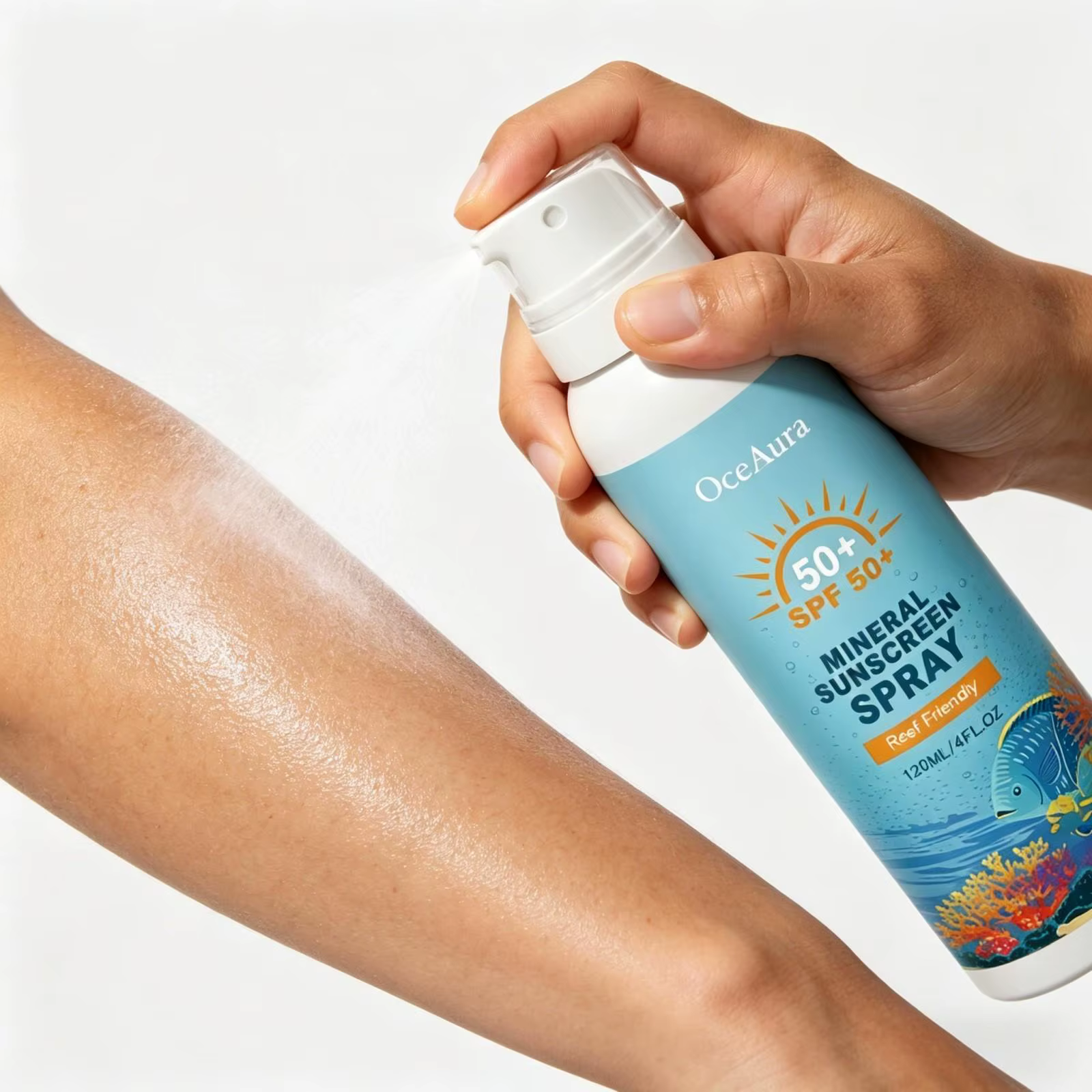 Spray solaire SPF 50, protection solaire anti-UV