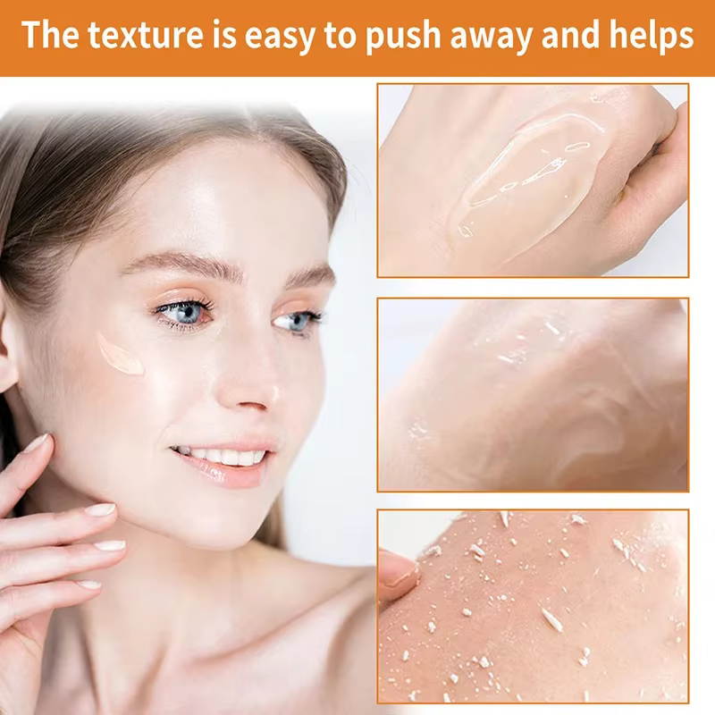 Gel exfoliant Orange pour le visage gommage corporel Gel nettoyant