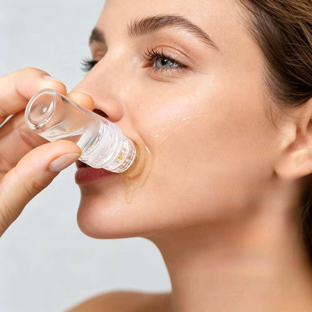 Kit de Microneedling à l'Acide Hyaluronique et au Collagène Anti-Âge Hydratant Raffermissant Nettoyant les Pores Soin du Visage
