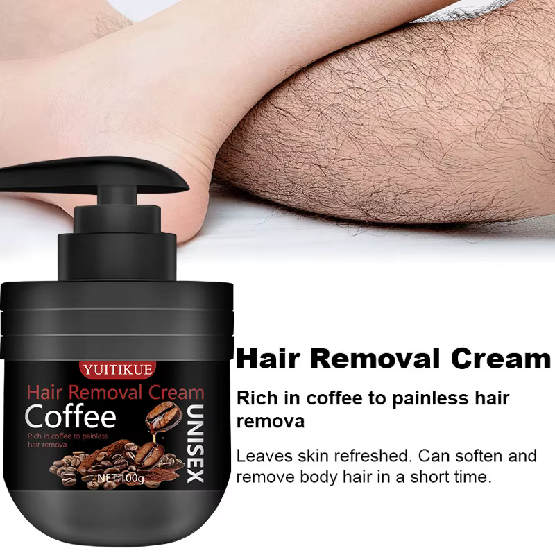 Crème d'épilation pour hommes
