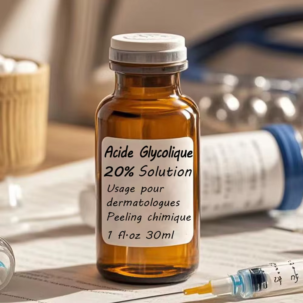 Peeling chimique à l'acide glycolique