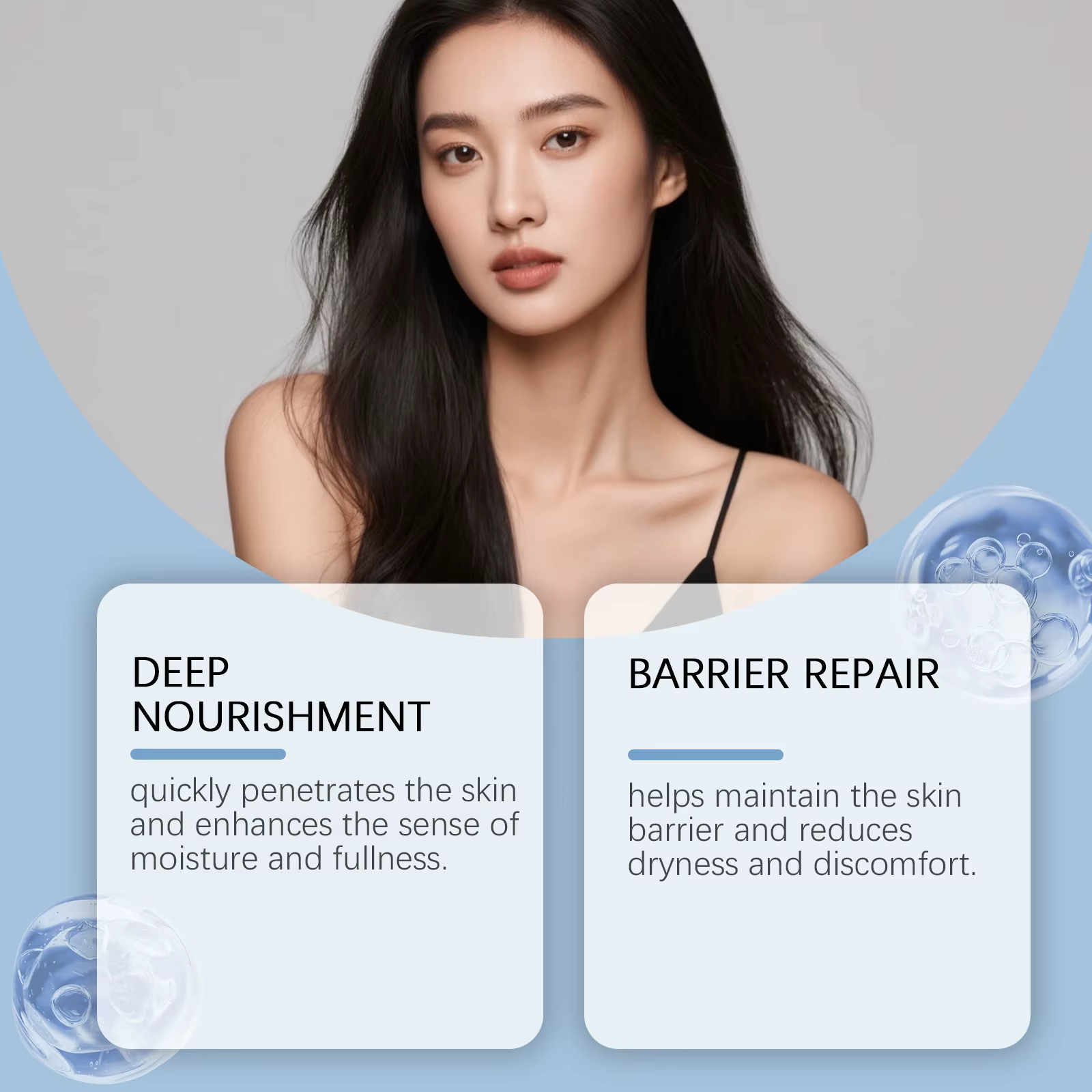 Crème pour le visage au Peptide de cuivre