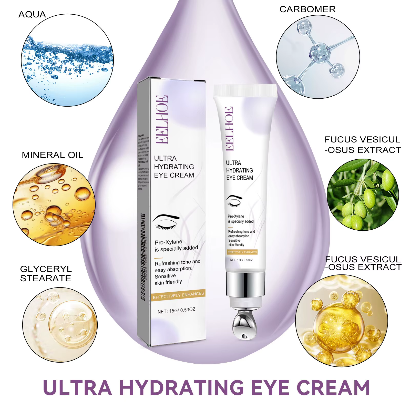 Crème pour les yeux au rétinol